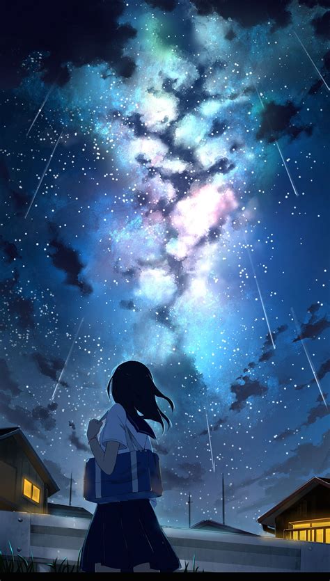 36 Galaxy Wallpaper Anime Girl Zflas