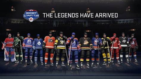 Nhl Legends Available Now Exclusively In Nhl 15 Hockey Ultimate Team