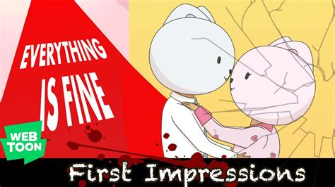 Everything Is Fine Webtoon Original First Impressions Youtube