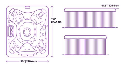 Hot Tubs Dimensions And Drawings