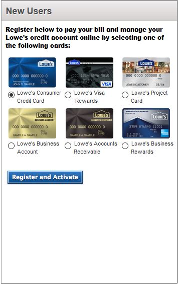 The discover card sign up page is available to register a new account with the discover card problems or trouble with discover card can happen and you can check your account process for a. Lowe's Credit Card Login - CreditCardMenu.com
