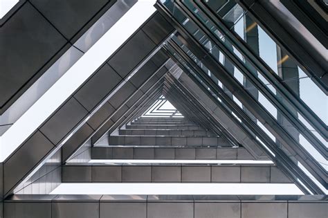 Architecture Triangles Royalty Free Stock Photo
