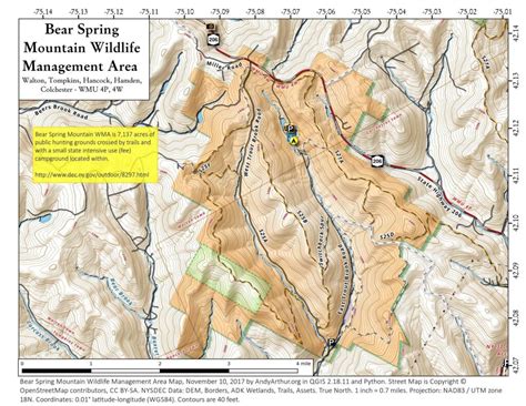 Bear Spring Mountain Wma Maps Photos Videos Aerial Photography