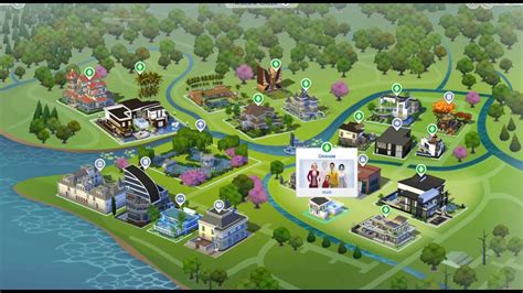 35 Sims 4 World Map Maps Database Source