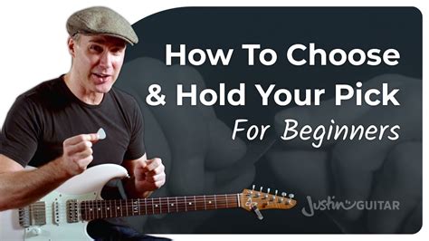 How To Hold A Guitar Pick And Best Guitar Picks Youtube