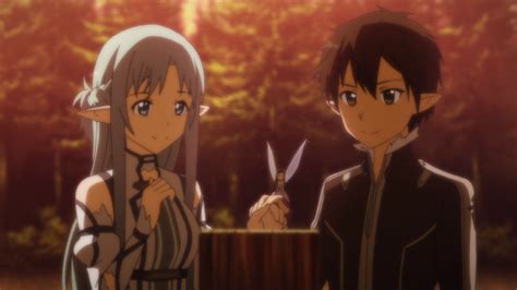 Their relationship was initially spiteful, as kirito took advantage of asuna's naivete of some of the game mechanics, such as her lack of knowing how to open the. Sherry on Twitter: "Sword Art Online II ep. 18, great ...