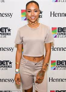 Karrueche Tran Shows Off Toned Midriff At Bet Experience Event Daily
