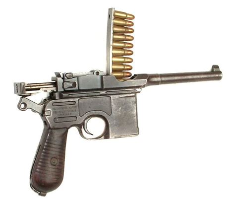 Mauser C96 Broomhandle The Inspiration For Han Solos Blaster Semi