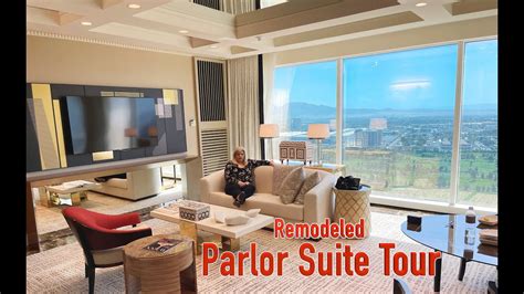 Las Vegas Wynn Remodeled Parlor Tower Suite Room Tour Review YouTube