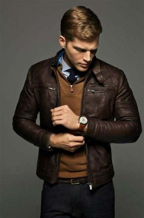Leather Brown Best Leather Jackets Mens Fashion Edgy Leather Jacket Men