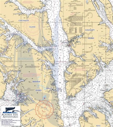 Alaska Sea Adventures Map Upperchatham