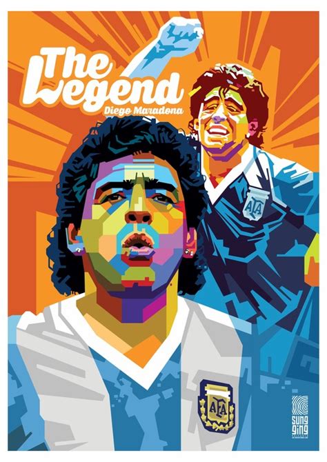 Maybe you would like to learn more about one of these? Diego Maradona by SUNGGING PRIYANTO | ArtWanted.com