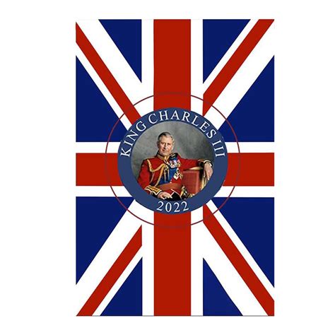 Buy Union Jack King Charles Iiilong Live The King Souvenir King