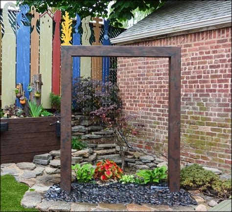 Build A Beautiful Rain Shower Fountain For Your Backyard