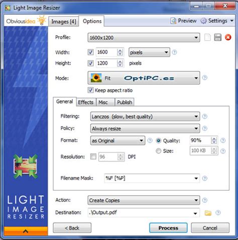 Optimizar Imágenes Con Light Image Resizer Optipces