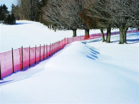 Phoenix Fence Products Snow Safety And Barrier Fence
