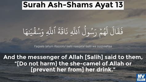Surah Ash Shams Ayat 10 9110 Quran With Tafsir