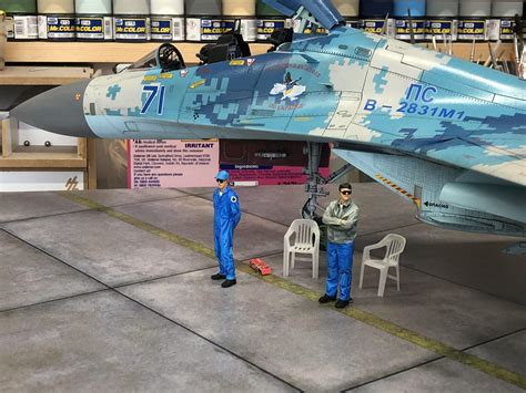 132 Trumpeter Su 27ub Ready For Inspection Large Scale Planes