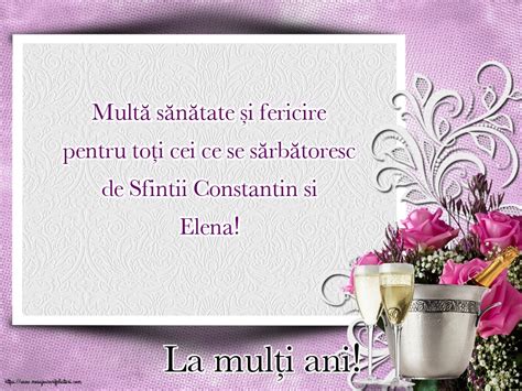 Urări prin sms de sf constantin şi elena 2021. Felicitari de Sfintii Constantin si Elena: 21 Mai - Pagina ...