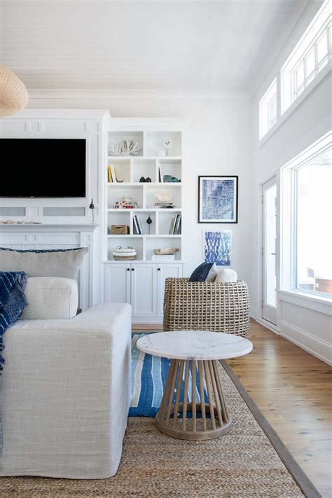 50 Stunning Coastal Living Room Decoration Ideas Homyhomee