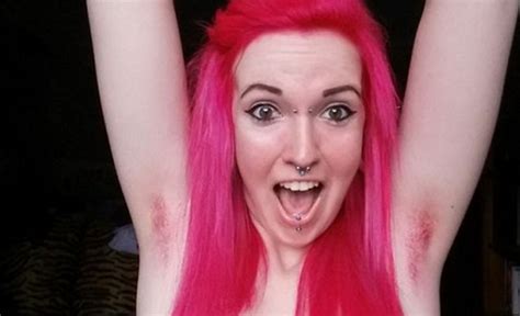 Girls Are Dyeing Their Armpit Hair Every Color Of The