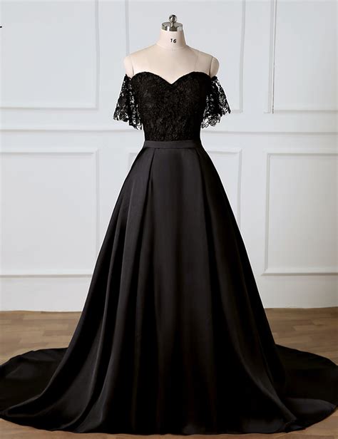 Cheap Prom Dresses By Sweetheartdress · Sweetheart Black Lace Off