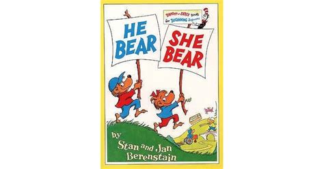 He Bear She Bear By Stan Berenstain — Reviews Discussion Bookclubs Lists