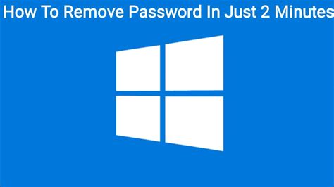 How To Remove Password From Windows 7 Or 10 How To Disbled Windows 7