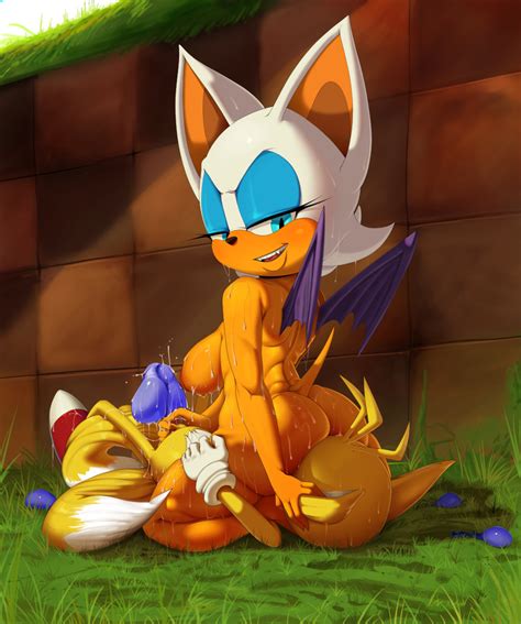 Rouge The Bat And Tails Sonic The Hedgehog Drawn By The Boogie Danbooru