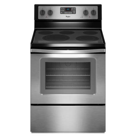Whirlpool 30 In 53 Cu Ft Electric Range With Self Cleaning