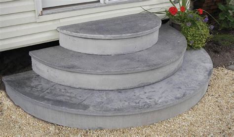 Guardrail solutions outdoor stairways safe access 18. Steps | Limestone Steps | Pre-cast Steps | Schut's