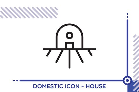 Domestic Icon House Graphic By Freddyadho · Creative Fabrica