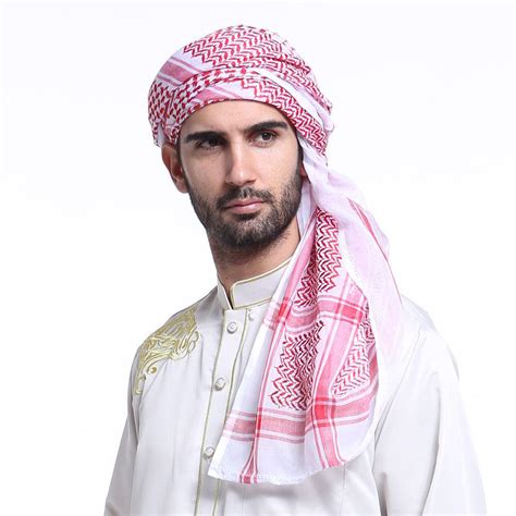 Müslüman Arap Suudi Arabistan Erkek Başörtüsü Kare Eşarp Uygun Fiyatlı