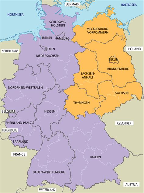 Hai navigato fino a qui per trovare informazioni su germania ovest? Est In Deutschland. east germany map free printable maps ...