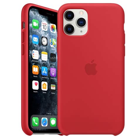 Iphone 11 Pro Apple Silicone Case Mwyh2zma Red