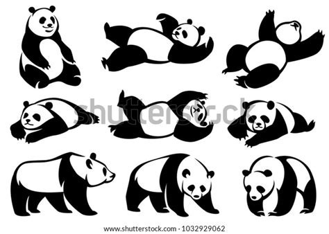 Panda Cut Out Over 786 Royalty Free Licensable Stock Vectors And Vector