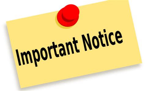 Important Notice Icon Clipart Full Size Clipart 79777 Pinclipart