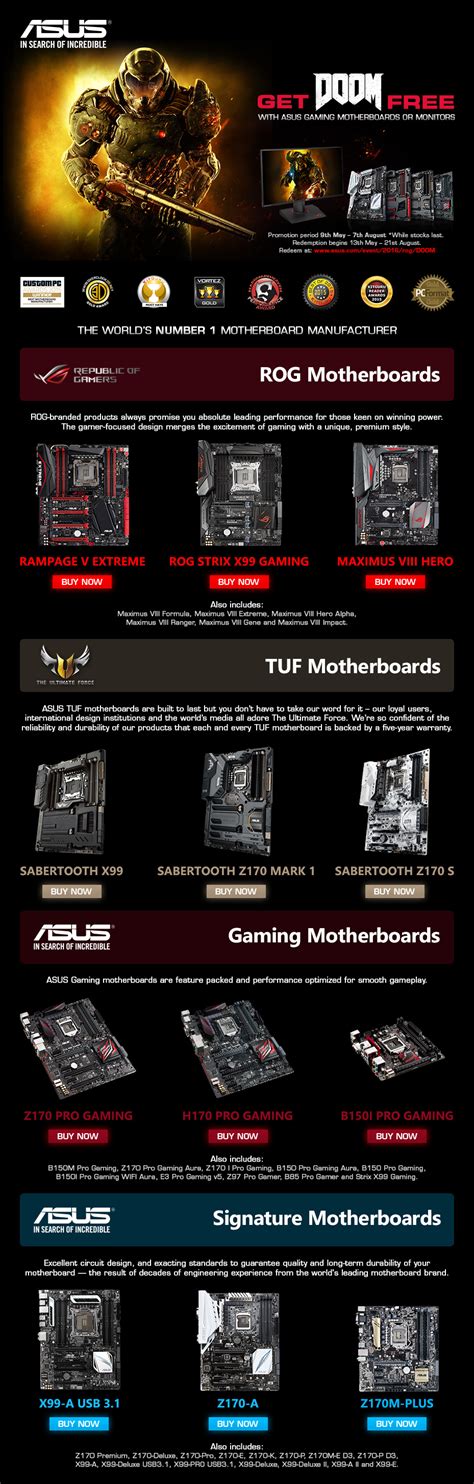 Falcon computers is sunderland's largest independent computer retailer, stocking a wide variety of own and leading brand products. asus doom promotion Falcon Computers