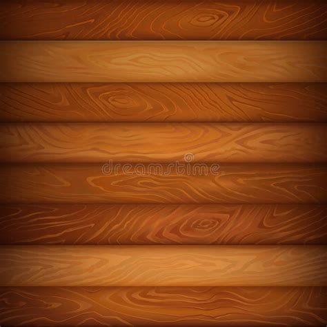 Wood Texture Brown And Honey Background Stock Vector Illustration Of