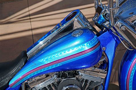 Daytona blue pearl, tcp global satin paint. 1999 Harley-Davidson Road King - First Time's A Charm