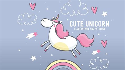 Cute Unicorn Desktop Wallpapers On Wallpaperdog