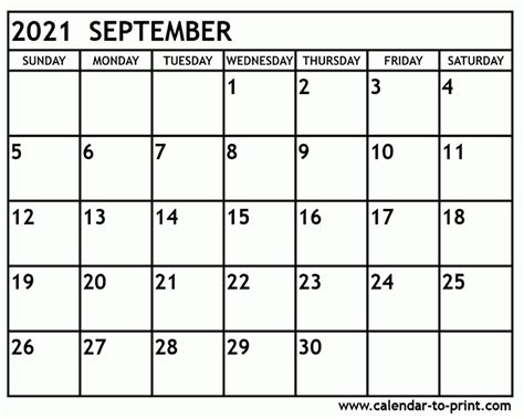 Lunar calendar 2021 with the main yearly moon phases. Calendar Of September 2021 | 2020calendartemplates.com