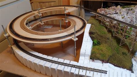 N Gauge Update Of How The Curved Timber Trestle Bridge Is Being Used