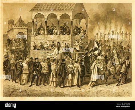 Inquisition Burning Hi Res Stock Photography And Images Alamy