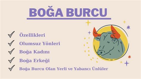 Boğa burcu özellikleri nelerdir Salomon Mağaza