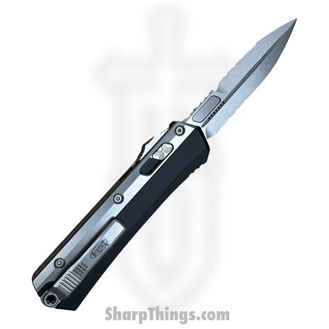 Microtech 184 12 Glykon Automatic Otf De Serrated Bayonet Blade