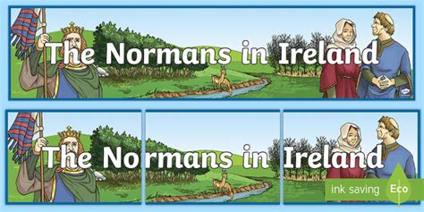 The Normans In Ireland Display Banner Teacher Made