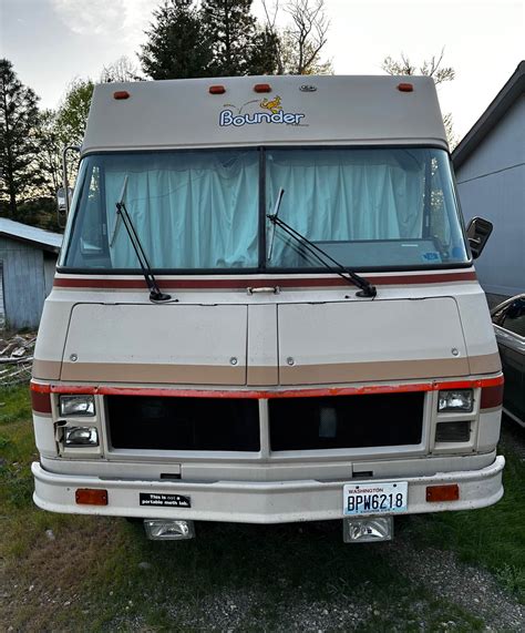 1986 Fleetwood Bounder 34 Rvs And Campers Roslyn Washington