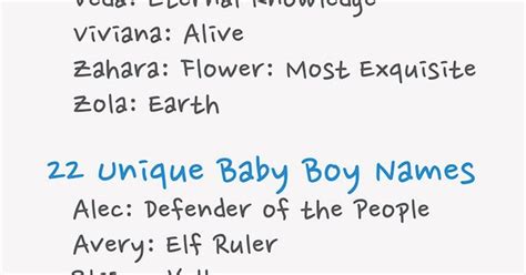 Unique Baby Names My Sons Name Made The List Boy Pinterest