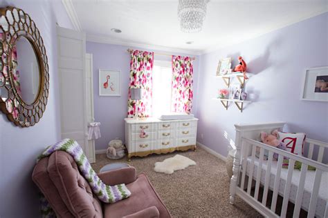 Purple paint colors purple paint is a regal color when used in its most pure state. Amelia's Periwinkle Paradise Nursery - Project Nursery